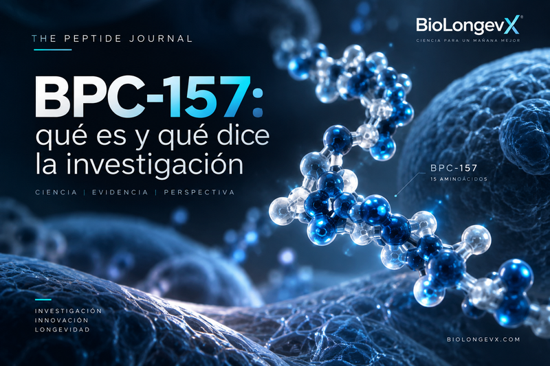 BPC-157: qué es, cómo funciona y qué dice la investigación