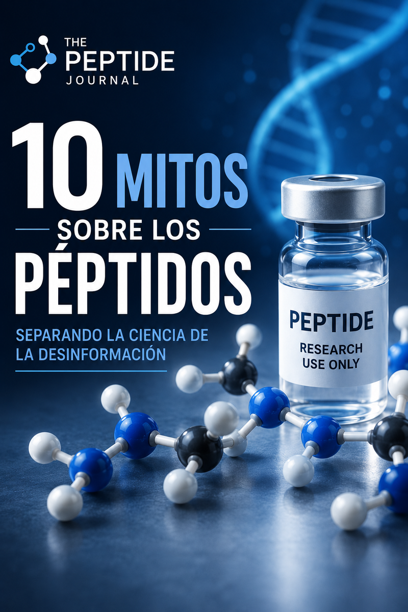 10 mitos sobre los péptidos: separando la ciencia de la desinformación